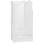 12 lb White Paper Bags