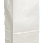 8 lb. White Paper Bag