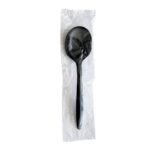 Medium Weight Spoons (Black, Wrapped)