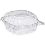 6x6 Clear Hinged Lid