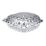 8x8 Clear Hinged Lid