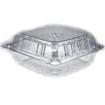 9x9 Clear Hinged Lid