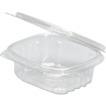 32 oz. Clear Hinged Deli Container