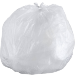 HD Clear Trash Bags, 24x33 (13 Gallon)