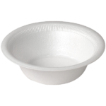 12 oz White Foam Bowls (1000CT-DART)