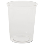 32 oz Clear Round Deli Containers and Lids