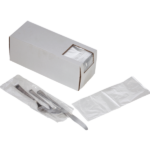 White Silverware Bag (2 3/4" x 10")