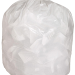 HD Clear Trash Bags, 43x46 (56 Gallon)