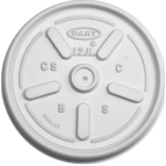 Dart 12JL White Vented Lids
