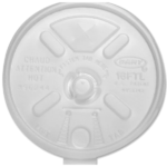 Dart 16FTLS Translucent Lift N' Lock Lid With Straw Slot