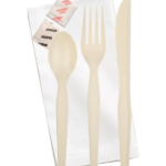Heavy Weight Cutlery Kits (White)