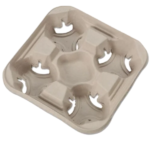 4 Cup Carrier Tray (8-32 oz)