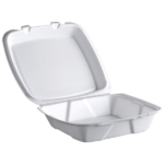 Single Compartment Foam Hinged Lid, Medium