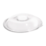 Lids for 160 oz Black Salad Bowls