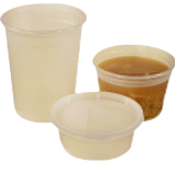 Round Soup Containers