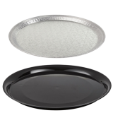 Black Catering Trays